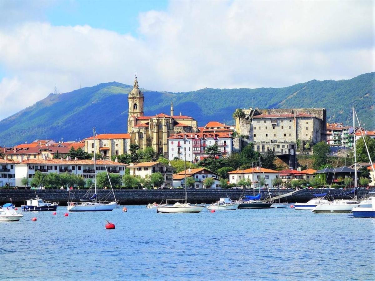 Appartement Rustique Face A La Mer A Hendaye Avec Balcon - Fr-1-2-294 Exteriör bild