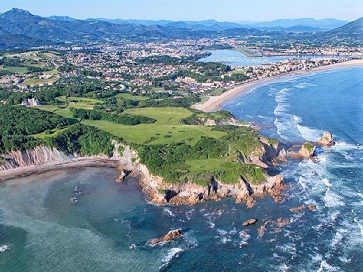 Appartement Rustique Face A La Mer A Hendaye Avec Balcon - Fr-1-2-294 Exteriör bild
